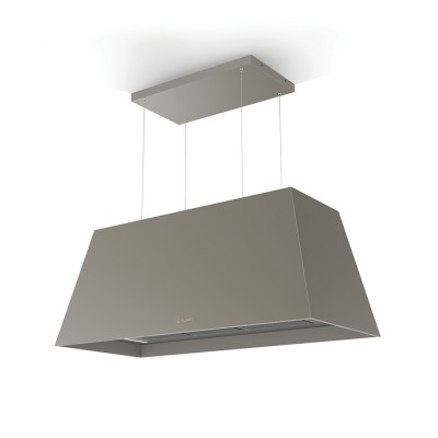 Faber chloè xl  Island hood vent 110 cm matt country grey