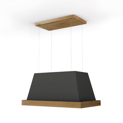 Faber thea island hood 80 cm grey oak frame