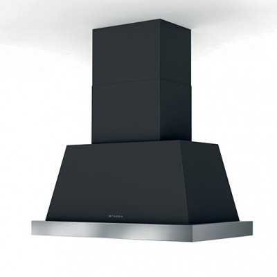 Faber thea island hood 80 cm grey stainless steel frame