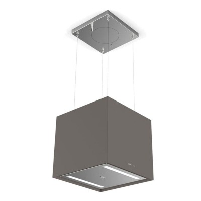 Faber soft cube island hood 40 cm grey