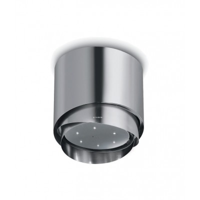 Faber pareo plus campana isla arriba y abajo arriba y abajo 50 cm acero inoxidable