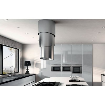 Faber pareo plus island hood up and down 50 cm stainless steel