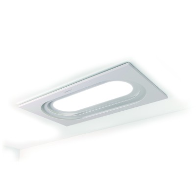 Faber inside up ceiling hood 90 cm matt white