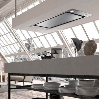 Faber heaven 2.0  Hotte de plafond 120 cm en acier inoxydable