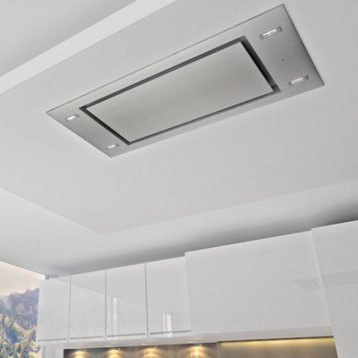 Airforce F88 flat  Ceiling mounted extractor hood vent 100cm stainless steel