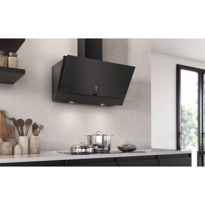 Airforce F204 clock  Wall mounted hood vent 80cm black