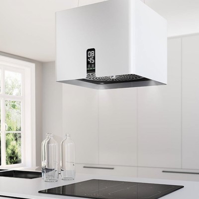 Airforce square crisalide cappa isola 45 cm bianco