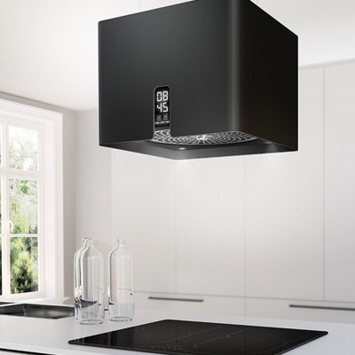 Airforce square crisalide  Island hood vent 45cm black