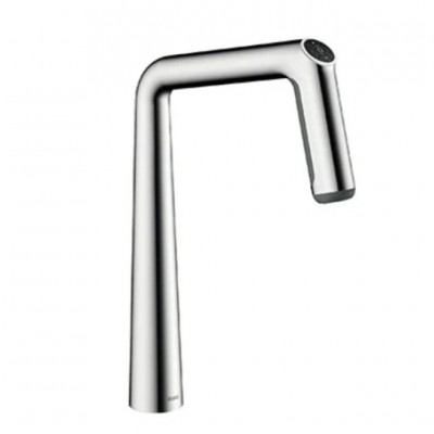 Kwc Kio 10.481.232.000fl chrome kitchen mixer with LED technology + hand shower