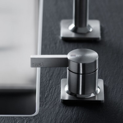 Kwc Era 10.392.022.700fl stainless steel lever kitchen mixer
