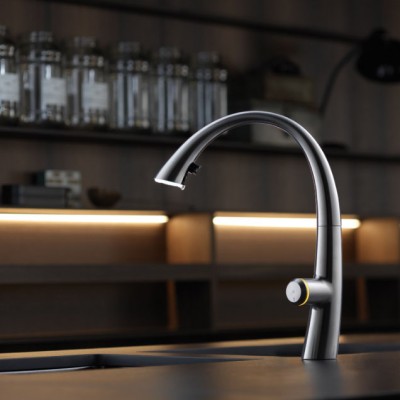 Kwc Zoe 10.201.242.000fl touch light pro chrome kitchen mixer