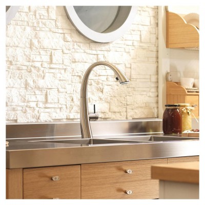 Kwc Zoe 10.201.102.000fl mitigeur de cuisine chromé + douchette