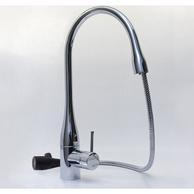 Kwc Eve 10.111.103.000fl Mischbatterie + verchromte Handbrause