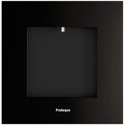 Proacqua Omde galss 60 inox ac-stdf Wasserspender cm schwarz integriertes mikrogefiltertes Wasser