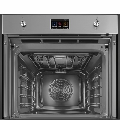 Smeg SO6303APX  four vapeur + Micro-onde encastrable inox 60 cm