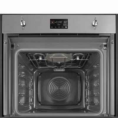Smeg SO6302M2X classica  Kombinierter Einbau-Mikrowellenofen + 60 cm Edelstahl