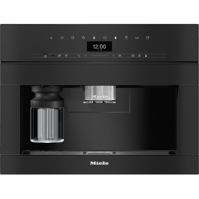 Machine à café encastrable Miele CVA 7440, verre noir VitroLine