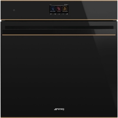 Smeg SO6604S4PNR Dolce Stil Novo  Horno de vapor combinado 60 cm negro
