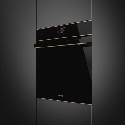 Smeg SO6604S4PNR Dolce Stil Novo  Horno de vapor combinado 60 cm negro