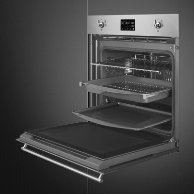 Smeg SOP6302S2PX  Kombinierter Dampfofen 60 cm Edelstahl