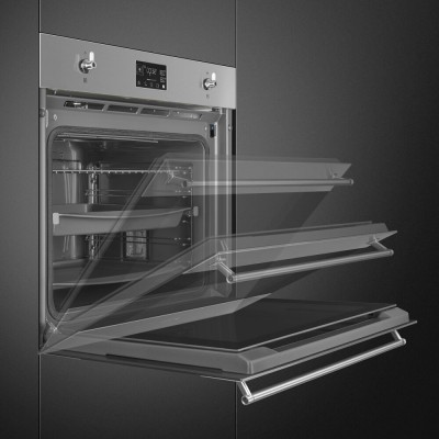 Smeg SOP6302S2PX  Kombinierter Dampfofen 60 cm Edelstahl