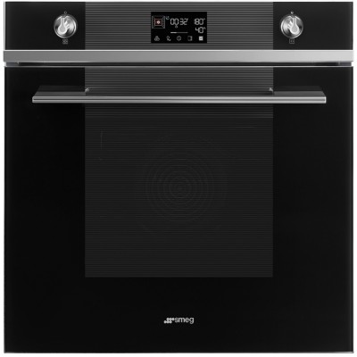 Smeg SOP6102S2PN  Horno de vapor combinado línea pirolítica 60 cm negra