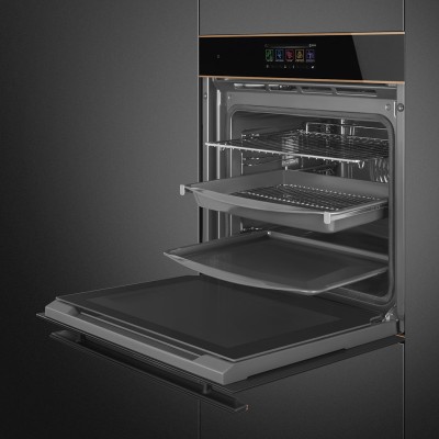 Smeg SOP6606S2PNR Dolce stil novo  Pyrolytischer Dampfofen 60cm schwarz