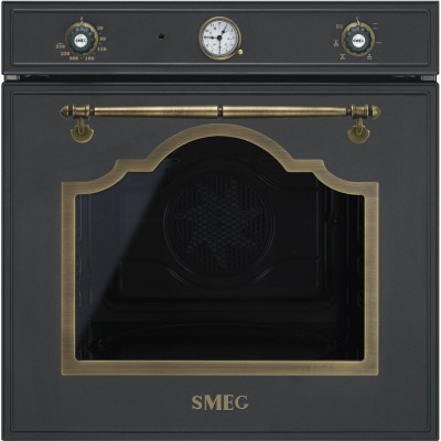 Smeg SF700AO Cortina  Horno multifunción antracita - latón antiguo 60 cm