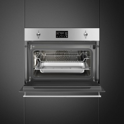 Smeg SO4302S3X  horno de vapor combinado encastrable h 45cm acero inoxidable