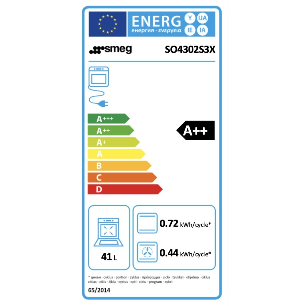 Smeg so4302s3x forno vapore combinato incasso h 45 cm inox