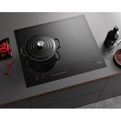 Placa de inducción Miele km 7667 fl 60 cm vitrocerámica negra