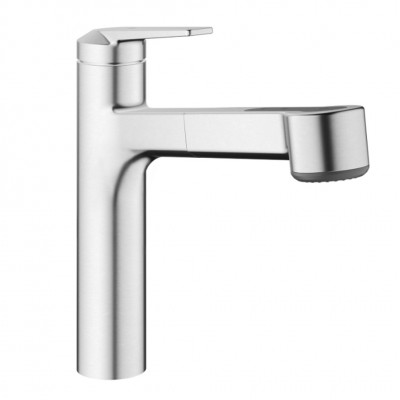 Kwc 10.701.033.700fl Domo and kitchen tap mixer + stainless steel hand shower