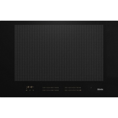 Placa de inducción Miele km 7677 fl 80 cm vitrocerámica negra