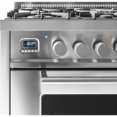 Ilve p07w Professional Plus 70 cm stainless steel gas countertop cooker