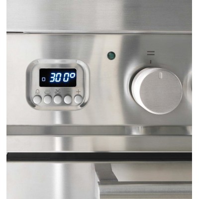 Ilve p07w Professional Plus 70cm stainless steel gas countertop cooker
