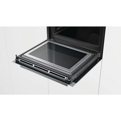 Siemens hm676g0S6 Iq700 horno microondas pirolítico combinado 60 cm negro