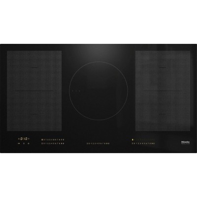 Plaque de cuisson à induction Miele km 7594 fl 90 cm vitrocéramique noire