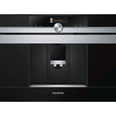 Siemens ct636les6 iq700 built-in coffee machine h 45 cm black