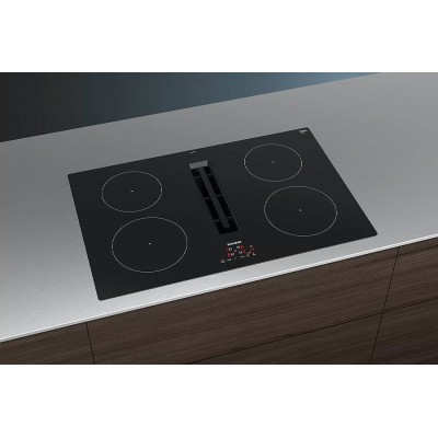 Placa de inducción Siemens eh811be15e iq300 con campana integrada 80 cm