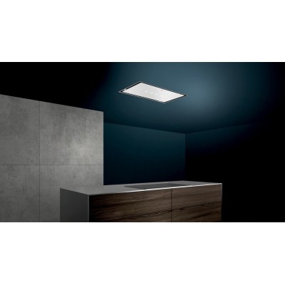 Siemens lr97cbs20 iq700 Einbau-Deckenhaube 90 cm Edelstahl + weißes Glas