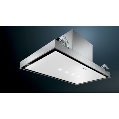 Siemens lr97cbs20 iq700 Einbau-Deckenhaube 90 cm Edelstahl + weißes Glas