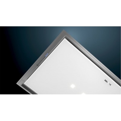 Siemens lr97cbs20 iq700 Einbau-Deckenhaube 90 cm Edelstahl + weißes Glas
