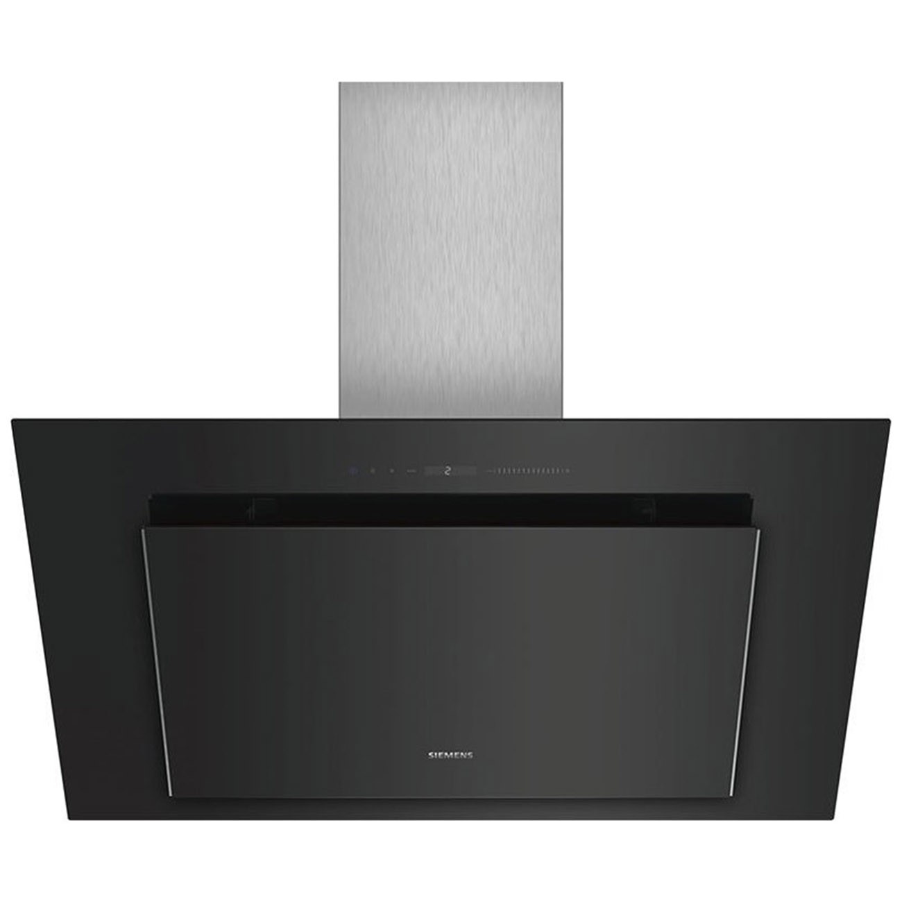 Smeg KT90BLE Cappa a parete, 90 cm, nera.Elettrodomestici on line.