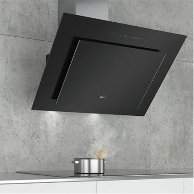 Siemens lc98klv60 iq500 campana de pared inclinada 90 cm cristal negro