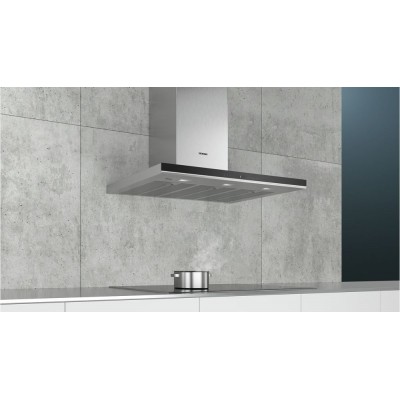 Siemens lc91buv50 iq700 campana mural 90 cm acero inoxidable