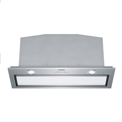 Siemens lb79585m iq700 undercabinet hood 70 cm stainless steel + white glass