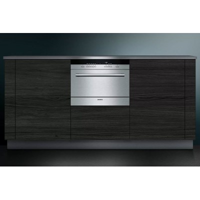 Siemens sk75m522eu compact built-in partial disappearance stainless steel dishwasher h 45 cm