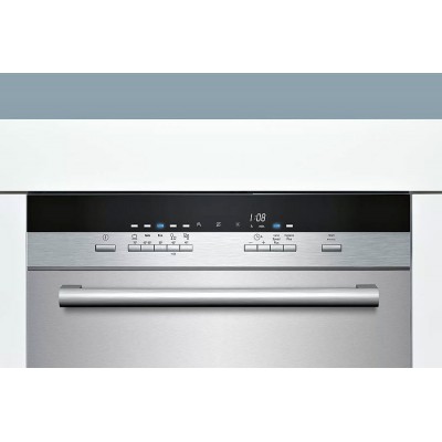 Siemens sk75m522eu compact built-in partial disappearance stainless steel dishwasher h 45 cm