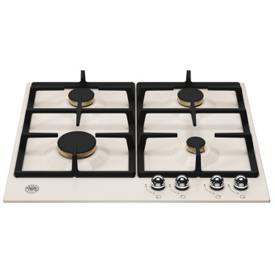 Placa de gas Bertazzoni p604herax 60 cm marfil-inoxidable