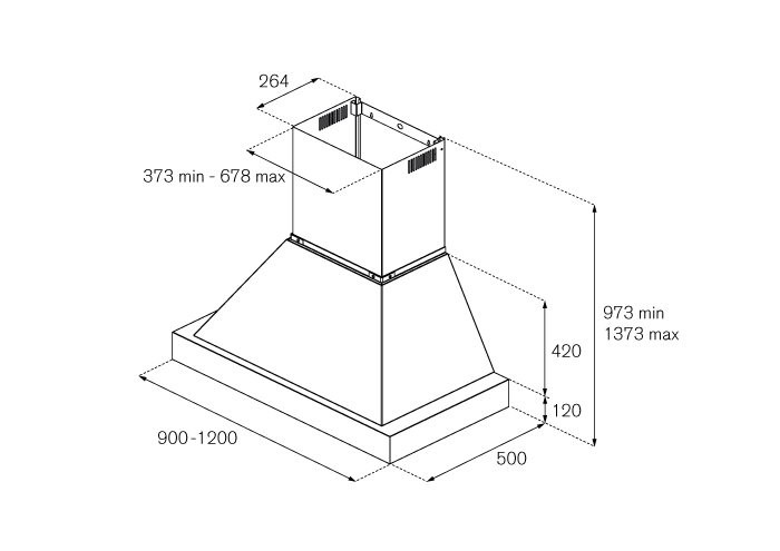 Bertazzoni K90HERCRA Cappa da cucina